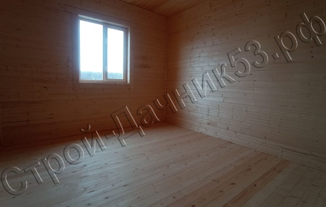 4 Каркасно-щитовой дом Д-45, 11х10м, 110  М², Московская область, Чеховский район, деревня Алферово. (11)